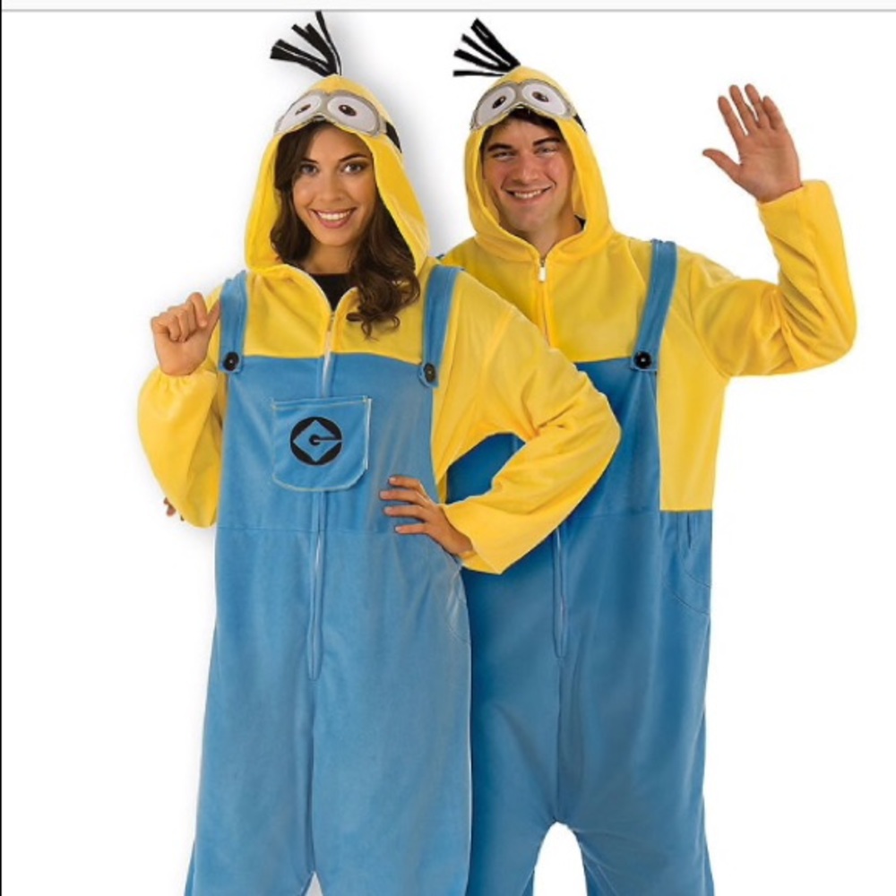 Adult Minion Halloween costume/onesie